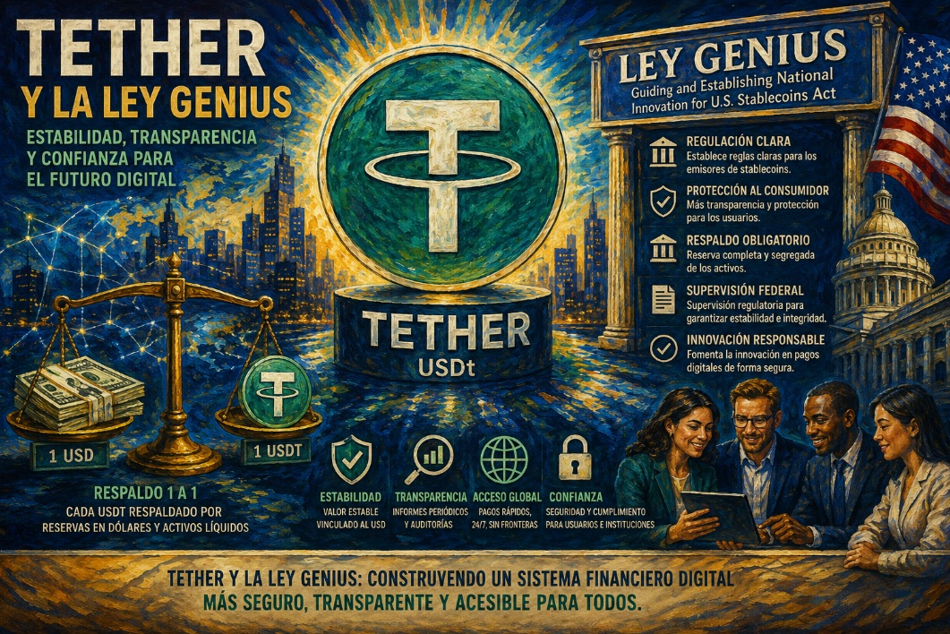 테더(Tether)와 GENIUS 법안: 미국의 새로운 법안이 USDT와 전체 스테이블코인 시장의 미래를 어떻게 바꿀 것인가
